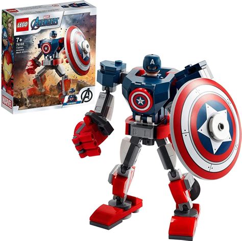 Lego Marvel Avengers Captain America Mech Armour Set – CULT FACTION