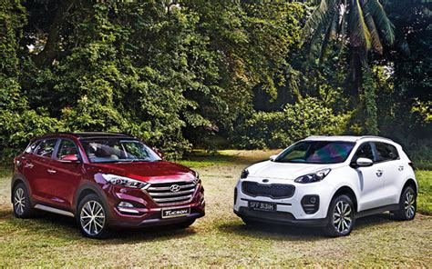 Group Test: Hyundai Tucson 2.0 versus Kia Sportage 2.0 | Torque