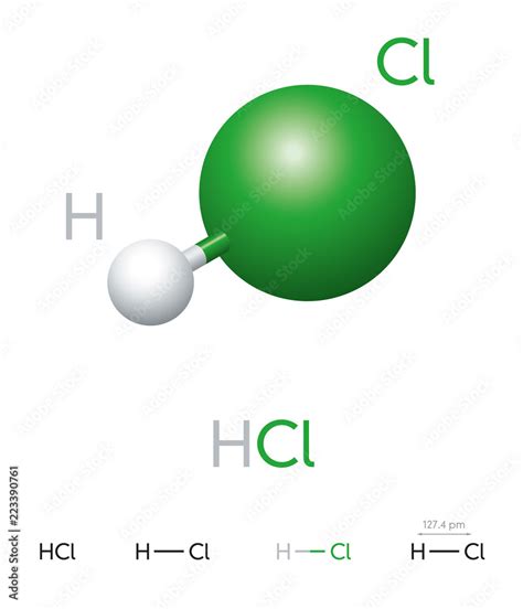 Hydrogen Chloride Molecule