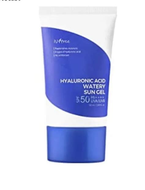 ISNTREE HYALURONIC ACID Watery Sun Gel SPF50+ PA++++ 50ml, Sealed, Exp 12/2024 $18.99 - PicClick