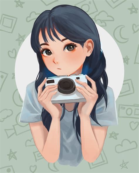 ArtStation - Girl with camera