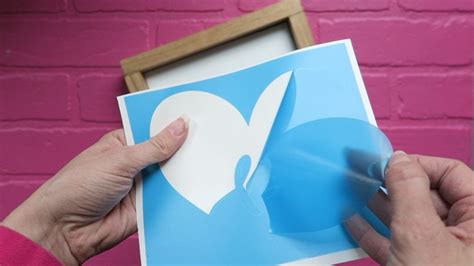 Stencil Vinyl, what it is and how to use it - Sugar Bee Crafts