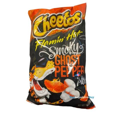 REVIEW: Cheetos Flamin’ Scorching Smoky Ghost Pepper Puffs - Tasty Made Simple