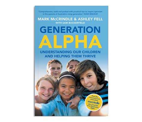 Generation Alpha book - McCrindle