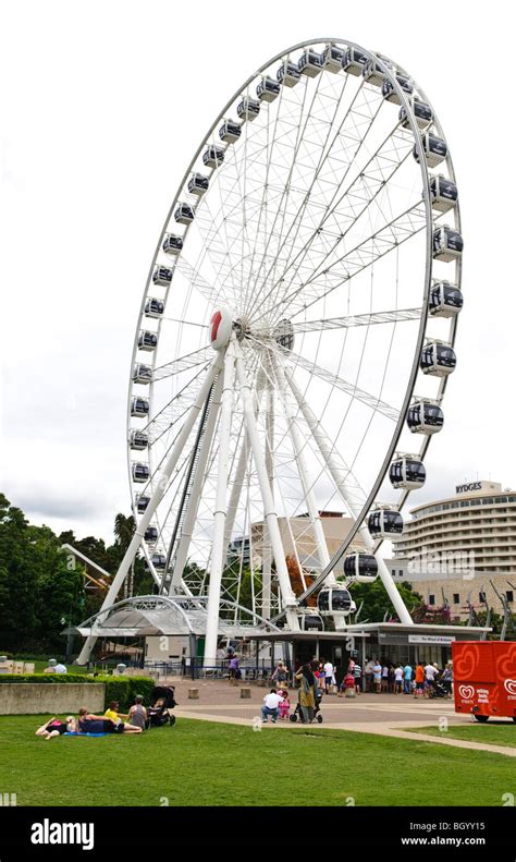 BRISBANE, Australia - Ferris Wheel at Southbank Stock Photo - Alamy