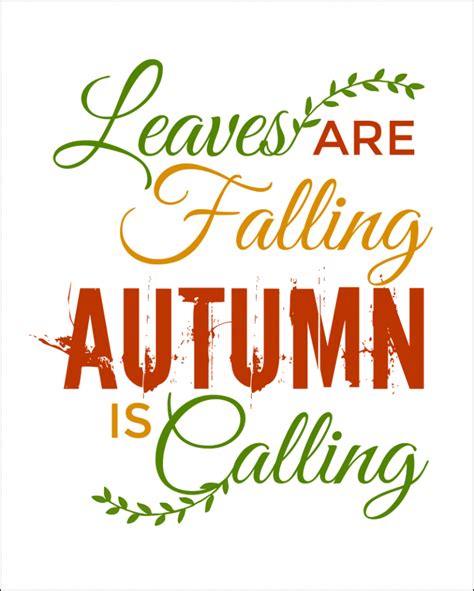 Fall Quotes Free Printables For Autumn | Autumn quotes, Fall season quotes, Season quotes