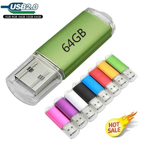 USB 2.0 64GB USB Flash Drive 1GB 8GB 16GB 32GB Pen Drive Thumb Storage ...