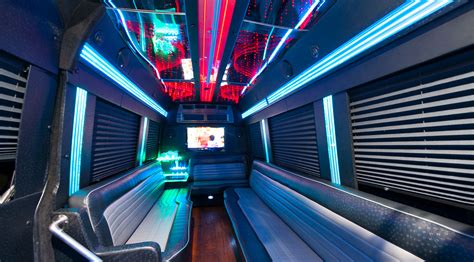 Mercedes Benz Sprinter Limo Party Bus Rental - Atlantic Limo