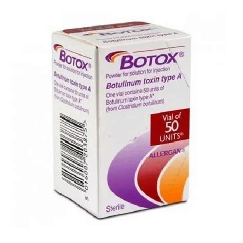 Botox 50 IU Injection at Rs 12622/box | Mysore Road | Bengaluru | ID: 21360656630