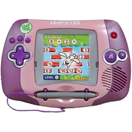 Amazon.com: LeapFrog Leapster Learning Game System - Pink: Toys & Games