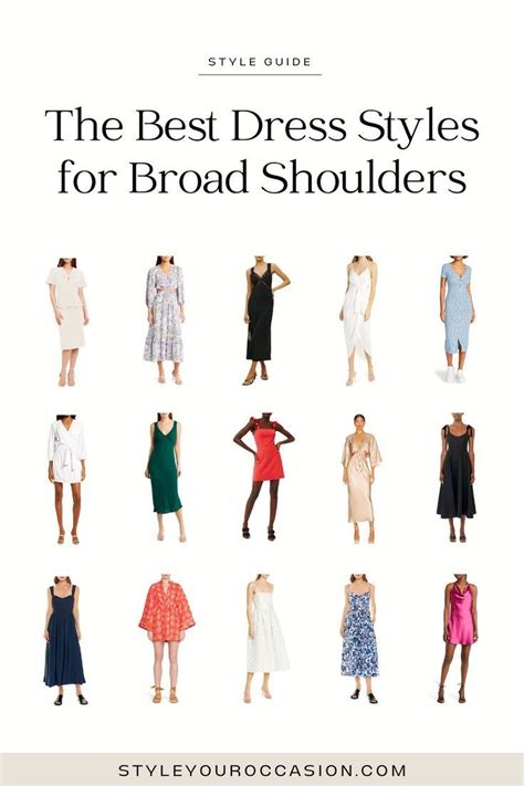 Dresses for broad shoulders the best styles to choose in 2023 – Artofit