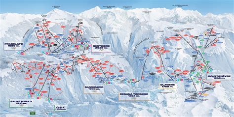 Sestriere Ski Resort Info Guide | Sestriere Via Lattea Italy Review