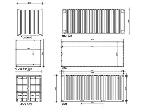 Shipping Container Cad Blocks