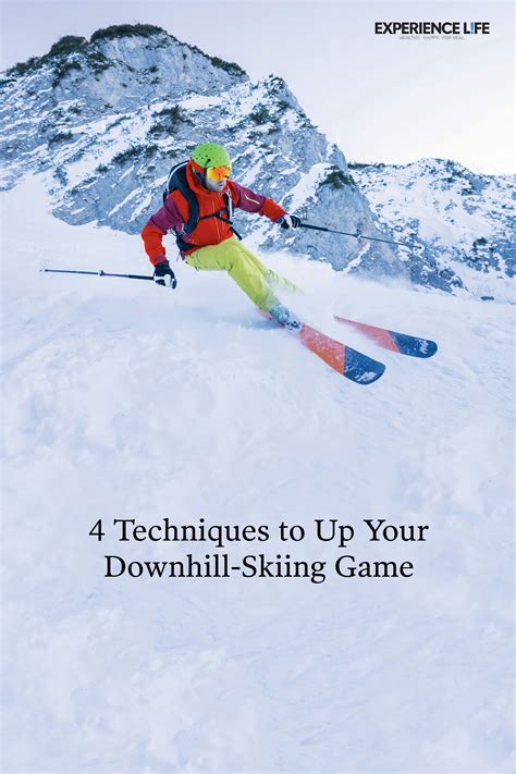 4 Drills to Improve Your Downhill-Skiing Game | Downhill skiing, Skiing ...