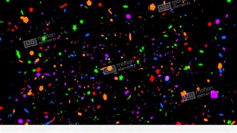 Falling Confetti Background 02 Stock Animation | 11454237