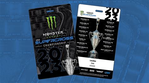 Monster Energy Supercross – Official Souvenir Tag Tickets | Event Dates ...