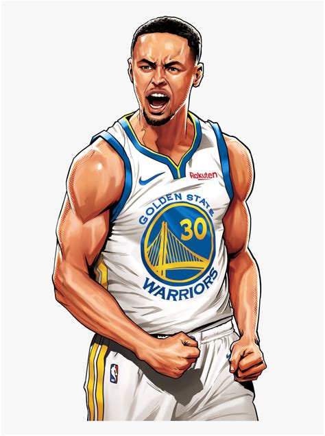 Profile Art Stephen Curry, HD Png Download - kindpng