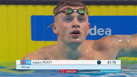 VIDEO - Adam Peaty sets World Championship record in 100m breaststroke semi - World ...