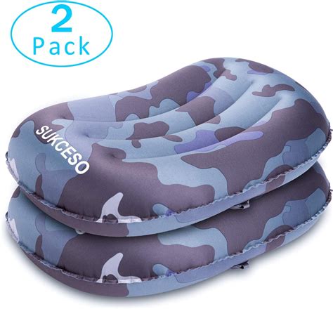 Amazon.com : Ultralight Inflatable Camping Pillows - Compressible, Compact, Comfortable for ...