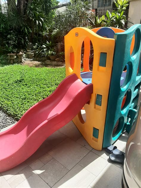 Little Tikes slide with playarea and climber, Babies & Kids, Infant ...