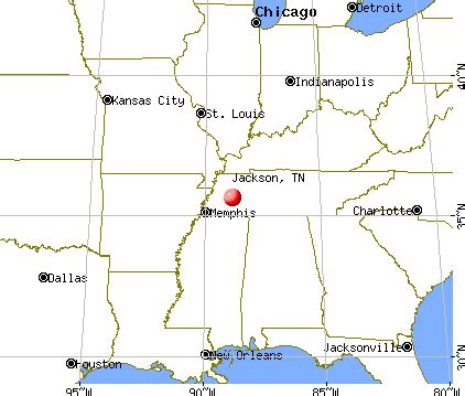 Jackson, Tennessee (TN 38301, 38305) profile: population, maps, real ...