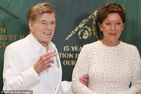 Robert Redford, 85, And His Wife Sibylle Szaggars, 64, Attend ...