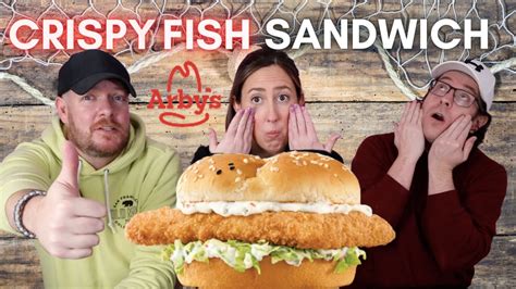 Arby's Crispy Fish Sandwich Review | Fish from a Deli Sandwich Shop ...