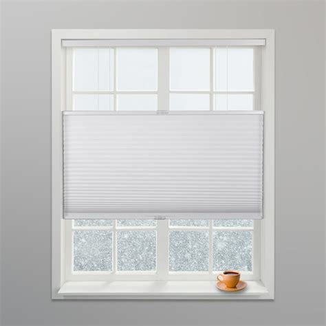 Arlo Blinds White Light Filtering Top Down Bottom Up Deluxe Cordless ...