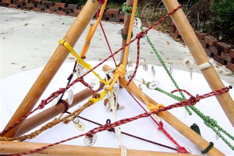 Teach Scouts to identify knots by making this Knot Recognition Game