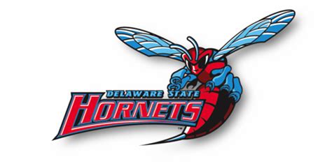 Primary Logo Mark for the Delaware State Hornets | Sport team logos, Logo mark, Team logo