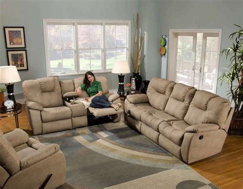 Recline Designs - Camry Sleeper Sofa, Console Loveseat, Wall Hugger ...