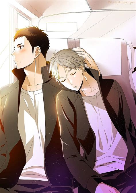 Tags: Fanart, Pixiv, Fanart From Pixiv, Haikyuu!!, Sugawara Koushi, sawamura daichi HD phone ...