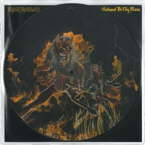 Iron Maiden Hallowed Be Thy Name Picture Disc Vinyl 12 Inch | Planet ...