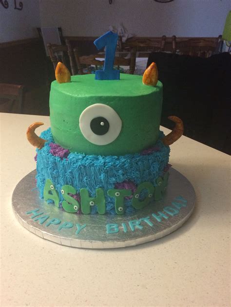 Monsters Inc cake | Monster inc cakes, Cake, Desserts