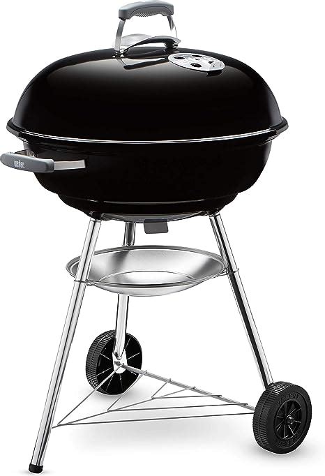 Weber Compact Kettle Charcoal Grill Barbecue, 57cm | BBQ Grill with Lid ...