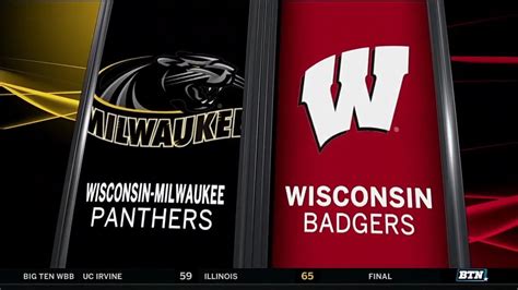 UW-Milwaukee at Wisconsin - Men's Basketball Highlights - YouTube