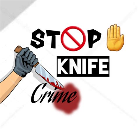 Stop Knife Crime online Poster - ibisPaint