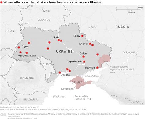 Detailed Map Of Ukraine Ukrainian