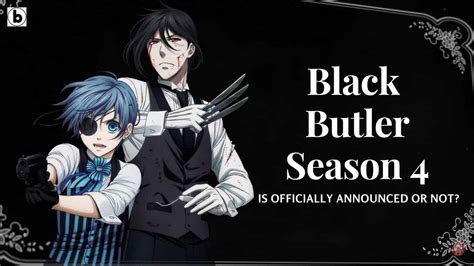 BLACK BUTLER TEMPORADA 4: É OFICIALMENTE ANUNCIADO OU NÃO? - All Things ...