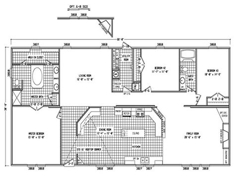 39 16X80 Two Bedroom Single Wide Mobile Home Floor Plans Happy – New Home Floor Plans