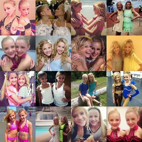 Chloe and Paige from the show Dance Moms collage. They are my two ...