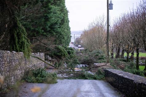 As it happened: 70,000 left without power after Storm Debi, clean up ...