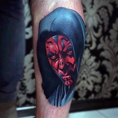 50 Darth Maul Tattoo Designs For Men - Star Wars Ink Ideas