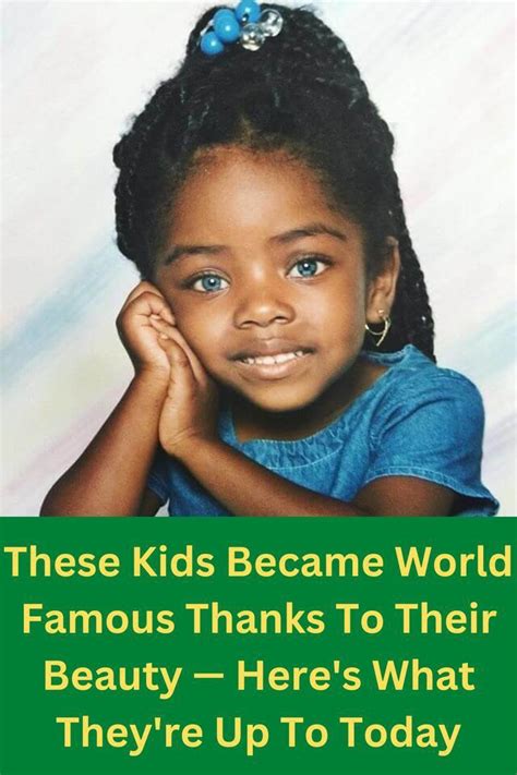 These Kids Became World Famous Thanks To Their Beauty — Here's What They're Up To Today | World ...