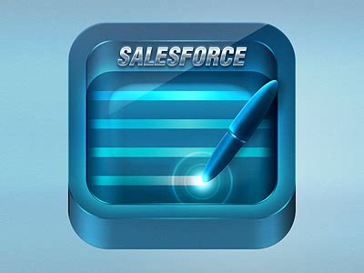 Salesforce App Icon by Koolgfx on Dribbble