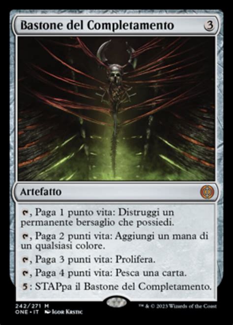 Bastone del Completamento (Staff of Compleation) · Phyrexia: All Will ...