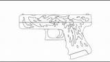 Coloring Pages Glock 24 Pcs  Download Or Print For free 12147 sketch template