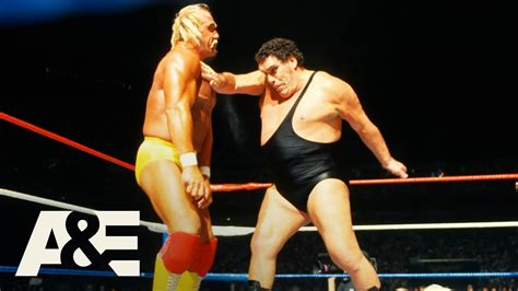 Hulk Hogan Reflects on His ICONIC Body Slam of Andre the Giant | WWE Rivals | A&E - YouTube