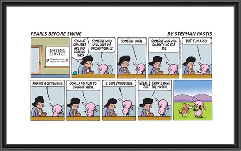 Pearls Before Swine - Jan 19th, 2020 - Dating - Comic Art Print - GoComics Store