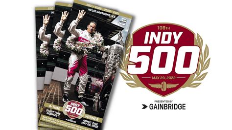 2022 Indy 500 ticket design unveiled - Motorsport Week